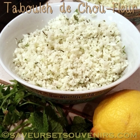 Tabouleh (Taboulé) de Chou-Fleur