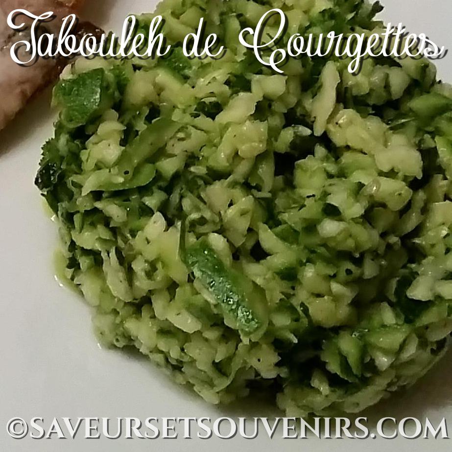 Tabouleh de Courgettes