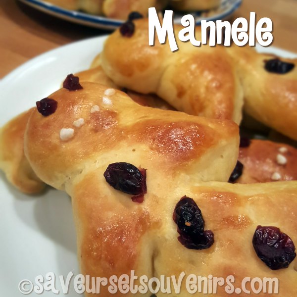 Recette de Mannele au Thermomix ® - Brioches de St Nicolas