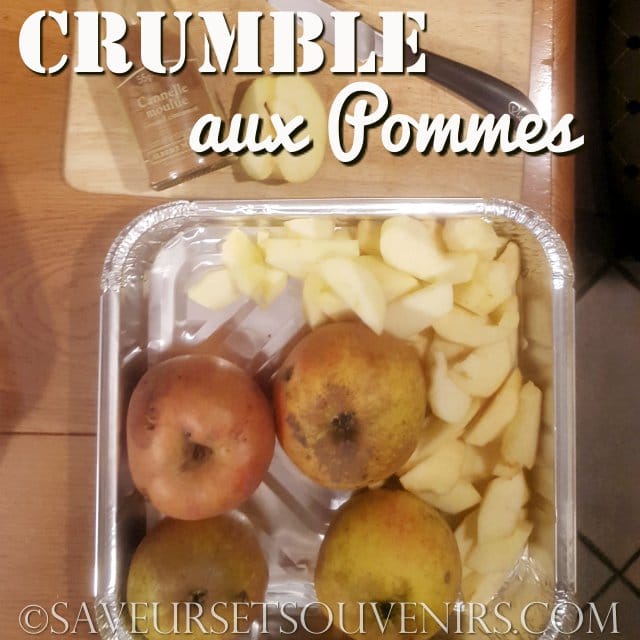 Crumble aux Pommes