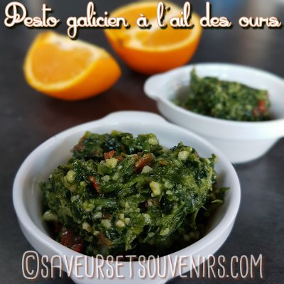 Pesto galicien à l’Ail des Ours