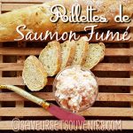 Goûtez aux Rillettes de Saumon Fumé de Madame Thermomix et laissez-nous un commentaire avec vos variantes éventuelles !