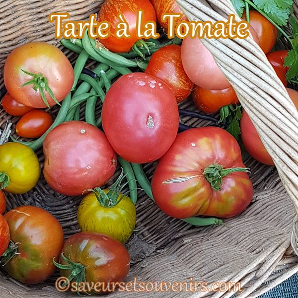 Quelques-unes des belles tomates que j'ai utilisées pour faire ma Tarte à la Tomate