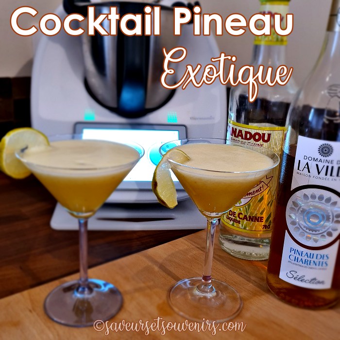 cocktail pineau exotique